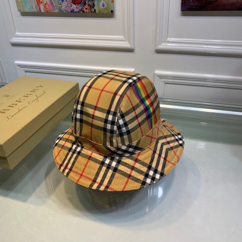 Burberry Men Womens Cap Bucket Hat Luxury Brand with Original Box  