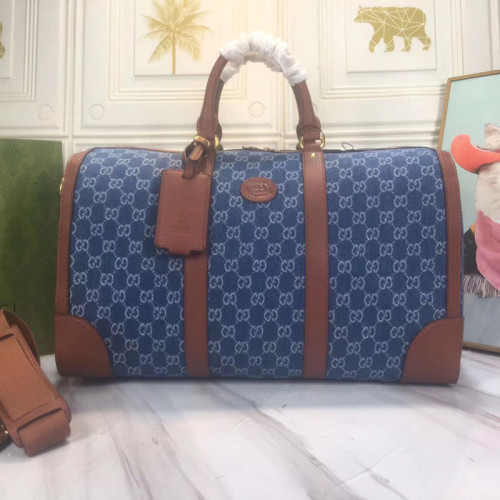 Gucci Womens Mens Bags Travel Handbags Luxury Brand GG 547953 9C2ST 8746 Supreme Ophidia Medium Carry-on Duffle