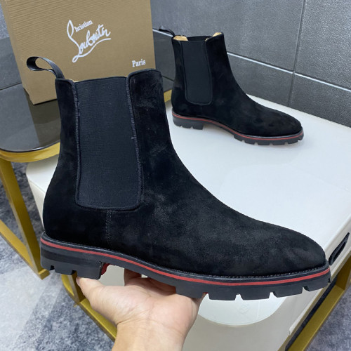 Christian Louboutin Mens Shoes Boots Fashion Boots Luxury Brand with Original Box Fashion Ankle Boots