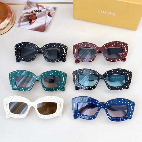 Loewe Sunglasses Luxury Brand Men Womens Sunglasses with Original Box   LW4114IS