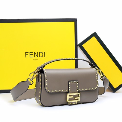 Fendi Womens Bag Shoulder Bags Luxury Brand Baguette bag Fashion Bags for Women with Original Box 8BR600A72VF1AQA