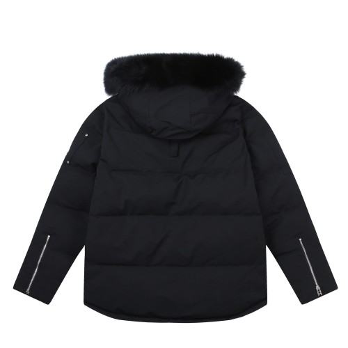 Moose Knuckles Design Mens Womens Winter Windprood Down Jackets Keep Warm 90% White Duck Down Thick