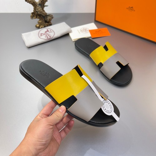 Hermes Mens Casual Shoes Slippers Fashion Luxury Brand with Original Box  