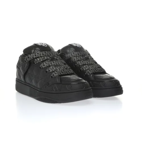 Dior Mens Shoes Luxury Sneakers B9S Dior B9S Low-Top Sneaker CD Icon with Original Box  