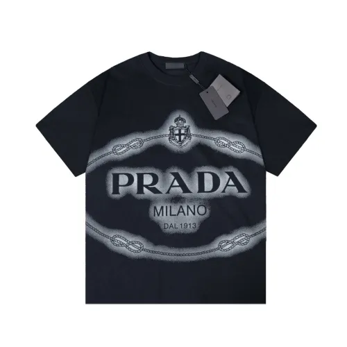 Prada Luxury Brand Men Womens Short Sleeve T-Shirt   