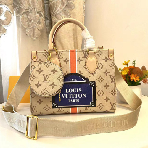 Louis Vuitton Womens Bags Handbags Luxury Brand LV ONTHEGO PM M58956 Handbags for Women with Original Box  