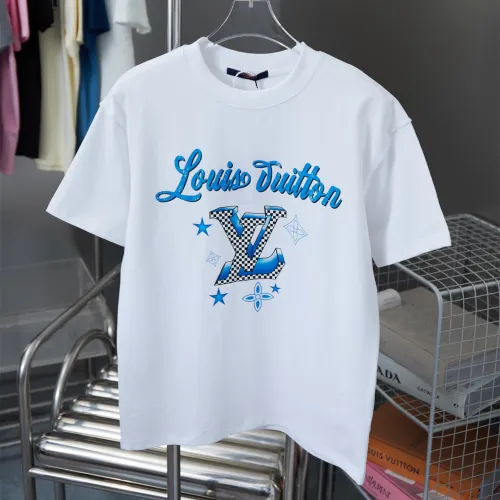 Louis Vuitton Luxury Brand Men Womens Short Sleeve T-Shirt   