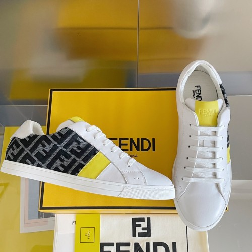 Fendi Mens Shoes Fashion Sneakers Luxury Brand Casual Shoes for Men with Original Box Whatsapp 