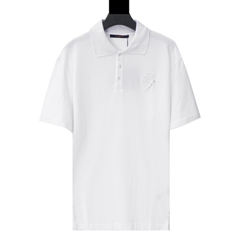 Louis Vuitton Luxury Brand Men Womens Short Sleeve T-Shirt Polo Shirt   