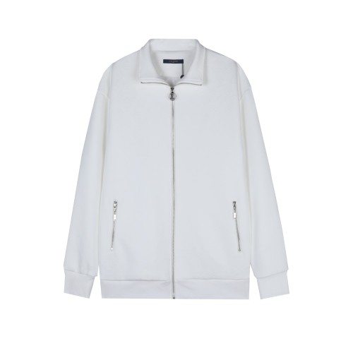 Louis Vuitton Womens Mens Zip Sweatshirt Luxury Brand Mens Sweatshirts   