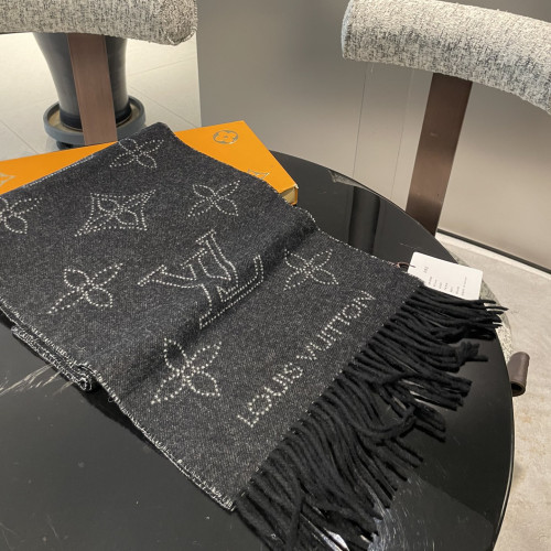 Louis Vuitton Scarves Men Womens Fashion Scarf with Original Box   