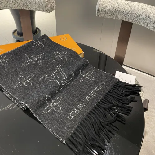 Louis Vuitton Scarves Men Womens Fashion Scarf with Original Box   
