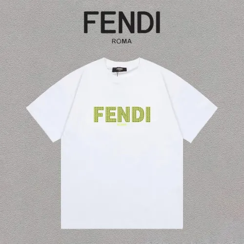 Fendi Luxury Brand Women Mens Short Sleeve T-Shirt   