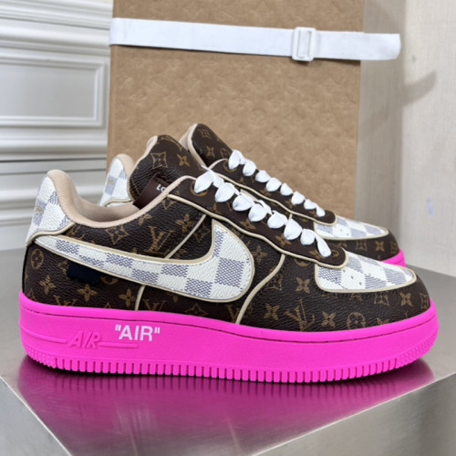 Louis Vuitton Nike LV x Nike Men Shoes Fashion Sneakers Luxury Brand Mens Sneaker with Original Box