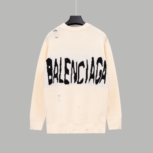 Gucci x Balenciaga Men Womens Sweater Luxury Brand Womens Knitwear Top Quality   