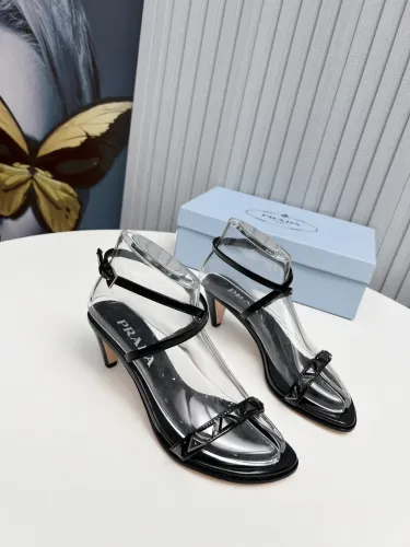 Prada Womens Shoes Sandals Casual Luxury Brand Pumps 5.5cm Heel with Original Box Whatsapp 