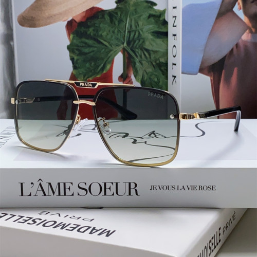Prada Sunglasses Luxury Brand Men Womens Sunglasses with Original Box  