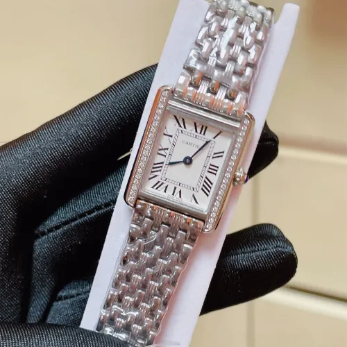Cartier Womens Watch Luxury Brand Design Fashion Type with Original Box
