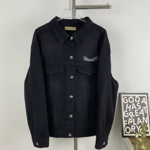 Burberry Women Mens Coat Luxury Brand Mens Denim Jacket Top Quality   