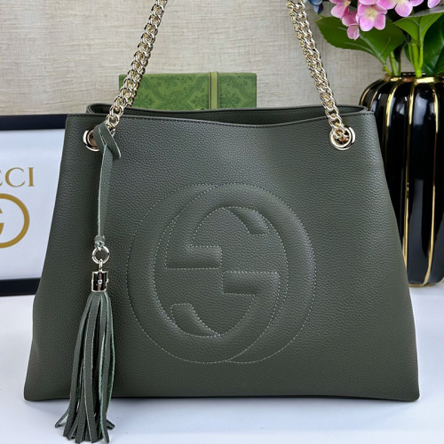 Gucci Womens Bags Shoulder Handbags Luxury Brand Gucci Double G Chain Shoulder Bags Totes  