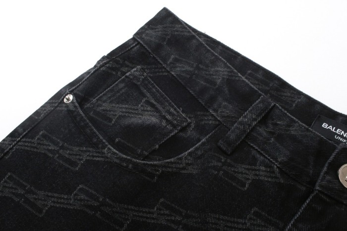 Balenciaga Luxury Brand Women Mens Pant Jeans with Original Box   