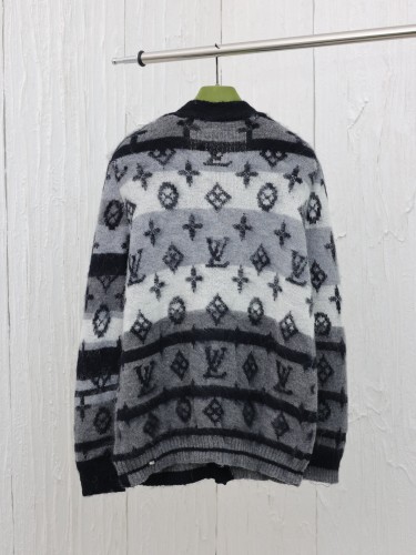 Louis Vuitton Men Womens Sweater Knitwear Luxury Brand Mens Knit Cardigan Top Quality   