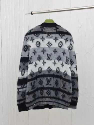 Louis Vuitton Men Womens Sweater Knitwear Luxury Brand Mens Knit Cardigan Top Quality   