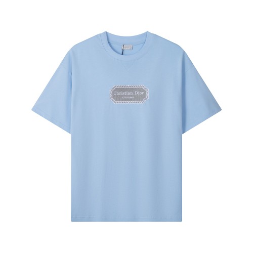 Doir Luxury Brand Women Mens Short Sleeve T-Shirt   
