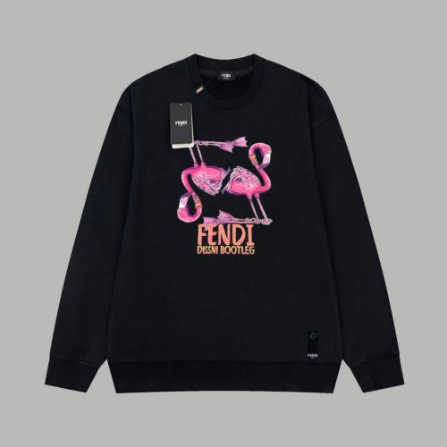 Fendi Womens Mens Sweatshirt Luxury Brand Mens Sweatshirts   