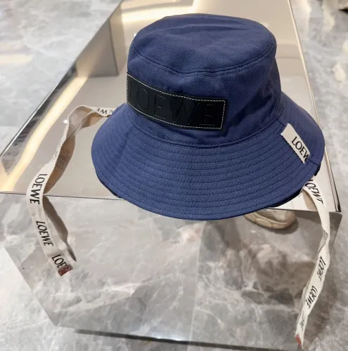 Loewe Men Womens Bucket Hat Luxury Brand Design Loewe Hats with Original Box  