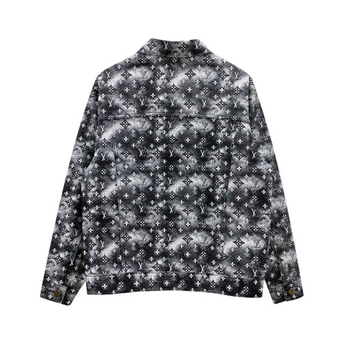 Louis Vuitton Men Womens Jackets Denim Coat Luxury Brand Mens Jackets Top Quality   