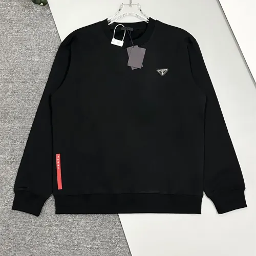 Prada Women Mens Long Sleeve T Shirts Sweatshirt Luxury Brand Mens Sweatshirts   