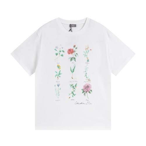 Doir Luxury Brand Women Mens Short Sleeve T-Shirt   