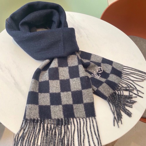 Louis Vuitton Scarves Men Womens Fashion Scarf with Original Box   