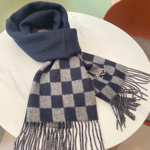 Louis Vuitton Scarves Men Womens Fashion Scarf with Original Box   