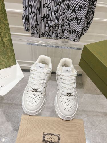 Gucci Mens Shoes Sneakers Luxury Brand Fashion Men's Gucci Re-Web trainer in leather with Original Box Whatsapp 