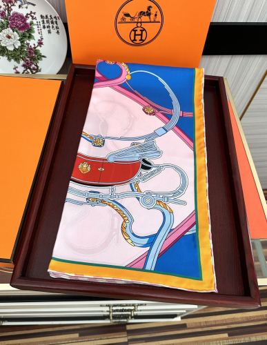 Hermes Scarves Womens Fashion Scarf Shawl 206