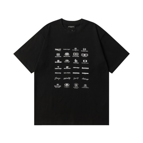 Balenciaga Luxury Brand Women Mens Short Sleeve T-Shirt   