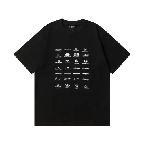 Balenciaga Luxury Brand Women Mens Short Sleeve T-Shirt   