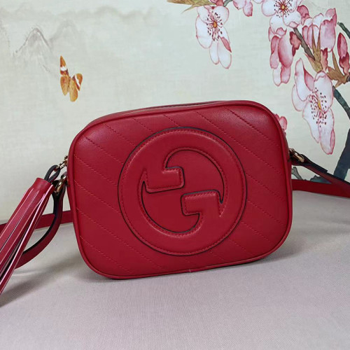 Gucci Womens Bags Shoulder Bags Luxury Brand Gucci Blondie small shoulder bag in leather  