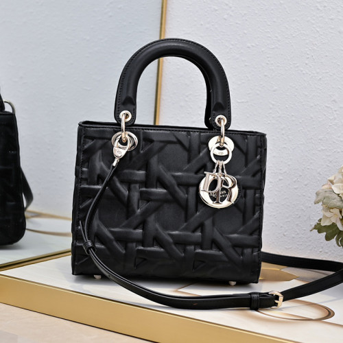 Dior Womens Bags Handbags Luxury Fashion MINI LADY DIOR BAG M0505OWCB_M323 with Original Box  