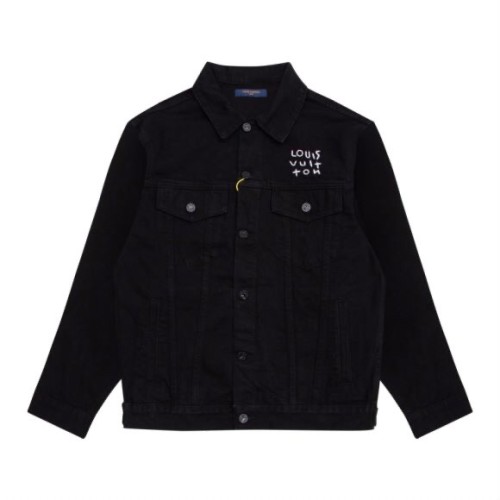 Louis Vuitton Men Womens Jackets Denim Coat Luxury Brand Mens Jackets Top Quality   