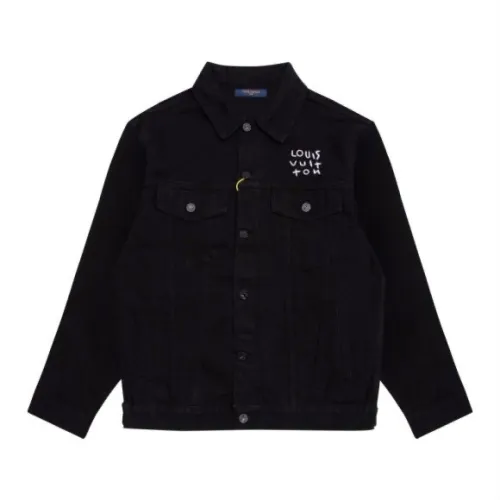 Louis Vuitton Men Womens Jackets Denim Coat Luxury Brand Mens Jackets Top Quality   