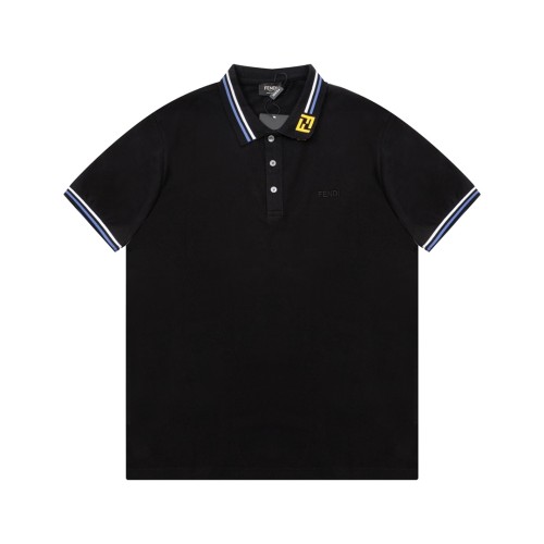 Fendi Luxury Brand Women Mens Short Sleeve T-Shirt Polo Shirt   