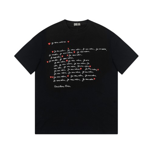 Doir Luxury Brand Women Mens Short Sleeve T-Shirt   