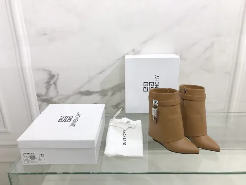 Givenchy Womens Shoes Boots Fashion Type Luxury Brand GIVENCHY BOOTS IN LEATHER with Original Box