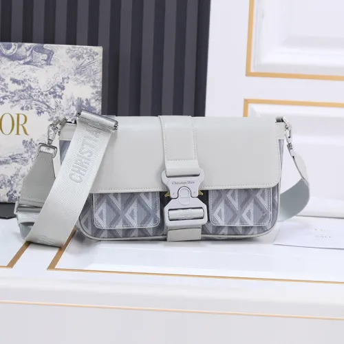 Dior Womens Mens Bags Shoulder Bags Luxury Brand Design Fashion Type DIOR HIT THE ROAD BAG WITH STRAP CD Diamond Canvas and Smooth Calfskin with Original Box 1ESME157CDP_H42E