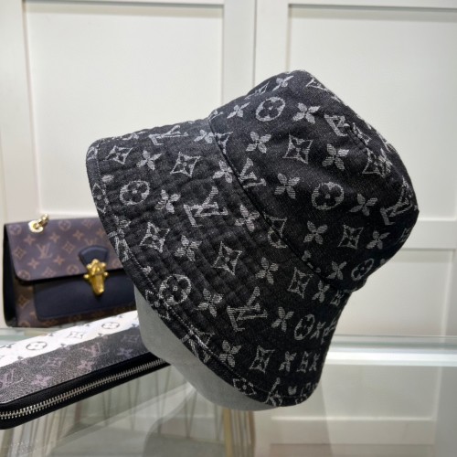 Louis Vuitton Womens Mens Cap Bucket Hat Luxury Brand with Original Box  