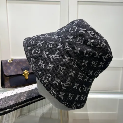 Louis Vuitton Womens Mens Cap Bucket Hat Luxury Brand with Original Box  
