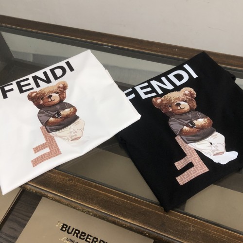 Fendi Luxury Brand Women Mens Short Sleeve T-Shirt   